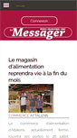 Mobile Screenshot of lemessager.ch